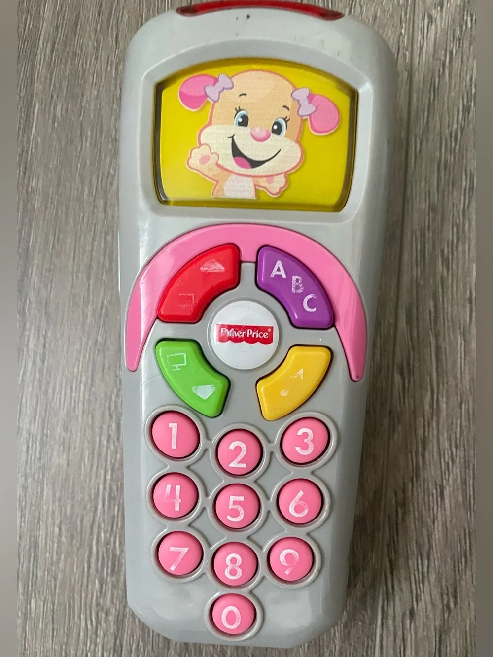 Fisher Price Laugh & Learn Remote Set of 2 Educational Toy 2015 Working